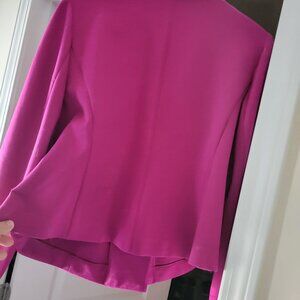 Fusia,  double breasted zip blazer